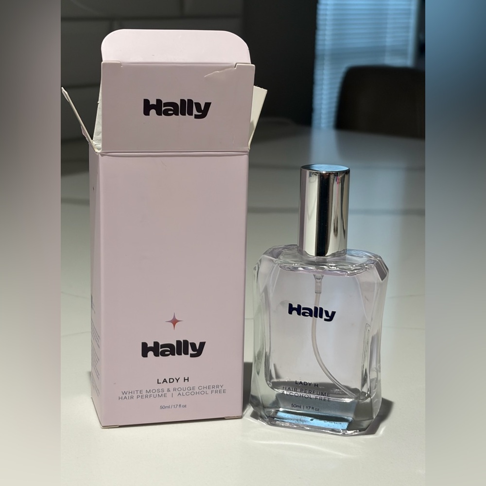 Hally Lady H Hair Perfume; White Moss & Rouge Cherry Scents 1.7fl oz, Brand New.